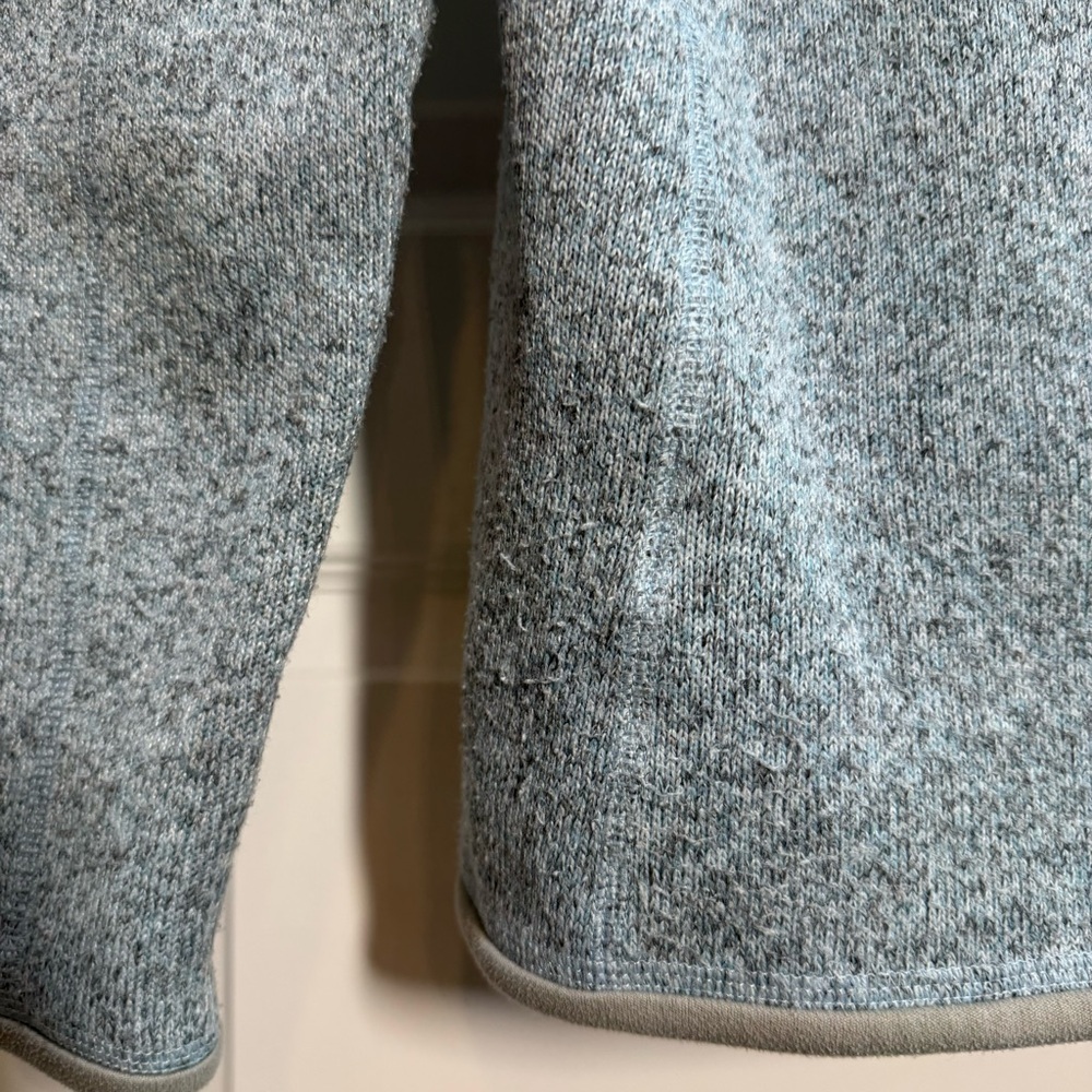 Patagonia Better Sweater Hawthorne Blue Half Zip - Picture 4 of 9